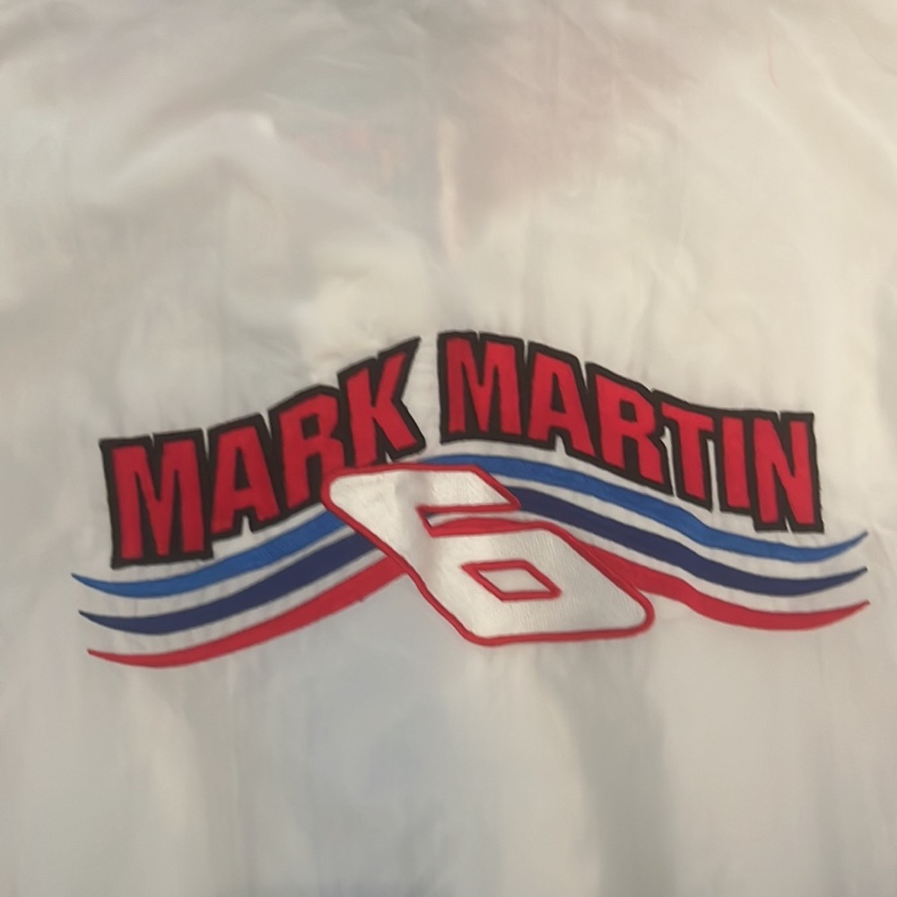 Vintage Mark Martin Valvoline‎ Racing Jacket Size XXL Made in USA